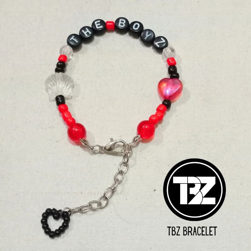 THE BOYZ TBZ BRACELET - THE BOYZ TBZ ชื่อสมาชิกมิตรภาพ BRACELET
