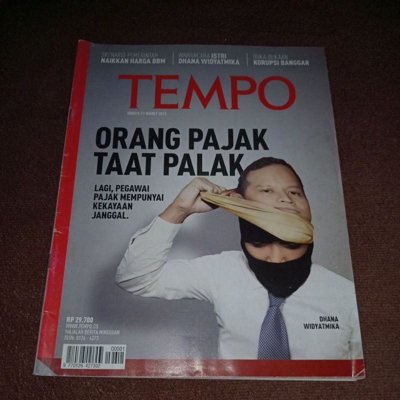 TEMPO MAGAZINE 5-11TH EDITION MARCH 2012 - TAX PEOPLE OF THE PALACE