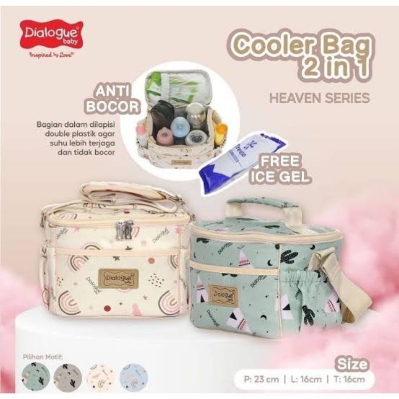 Dialogue Cooler Bag 2in1 ฟรี ICE GEL