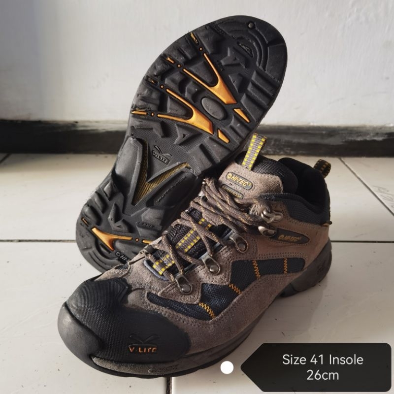 HI-TEC V-LITE FASTHIKE WP รองเท้าภูเขากันน้ําสําหรับผู้ชาย 41