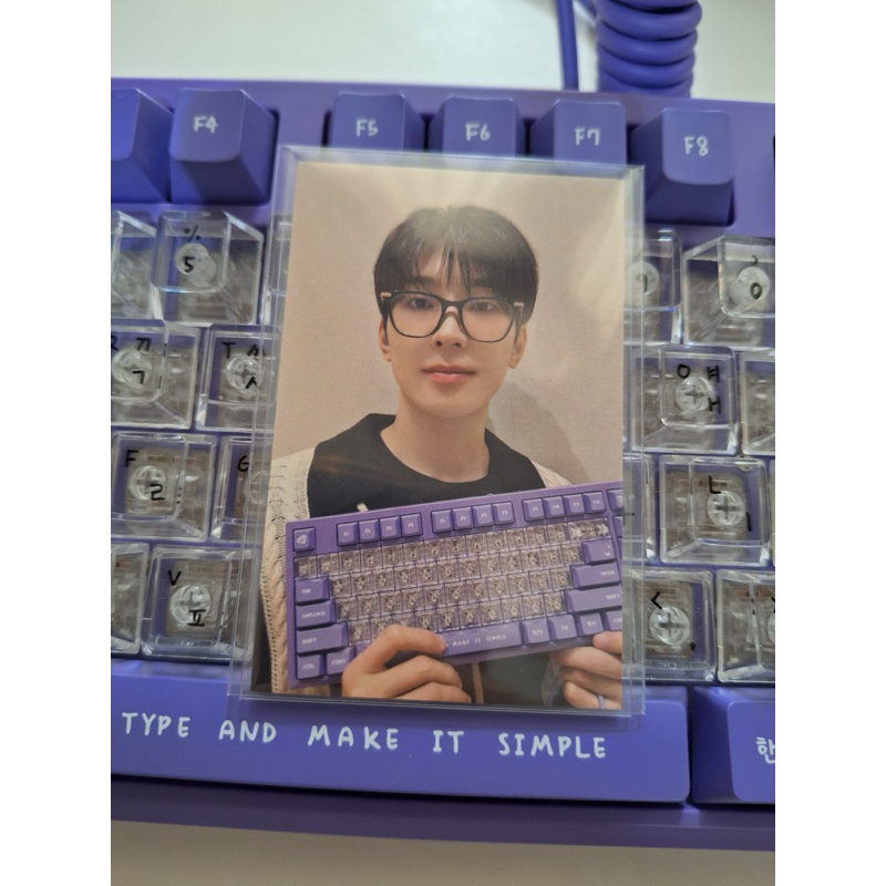 Artist made collection seventeen wonwoo photocard