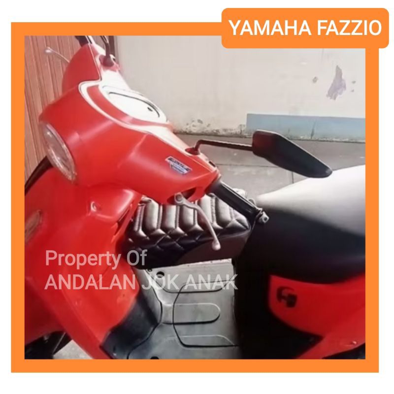 Fazzio Childrens Pillion Seat | ยามาฮ่า คลั่งไคล้ | ที่นั่งเด็ก Fazzio | เบาะหน้า Fazzio | ที่นั่งเสริม