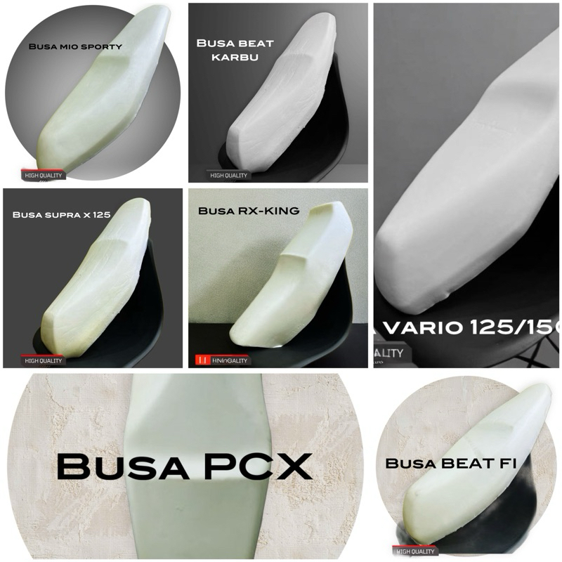 Beat Pcx Vario Supra Mio P1174 โฟมเบาะมอเตอร์ไซค์