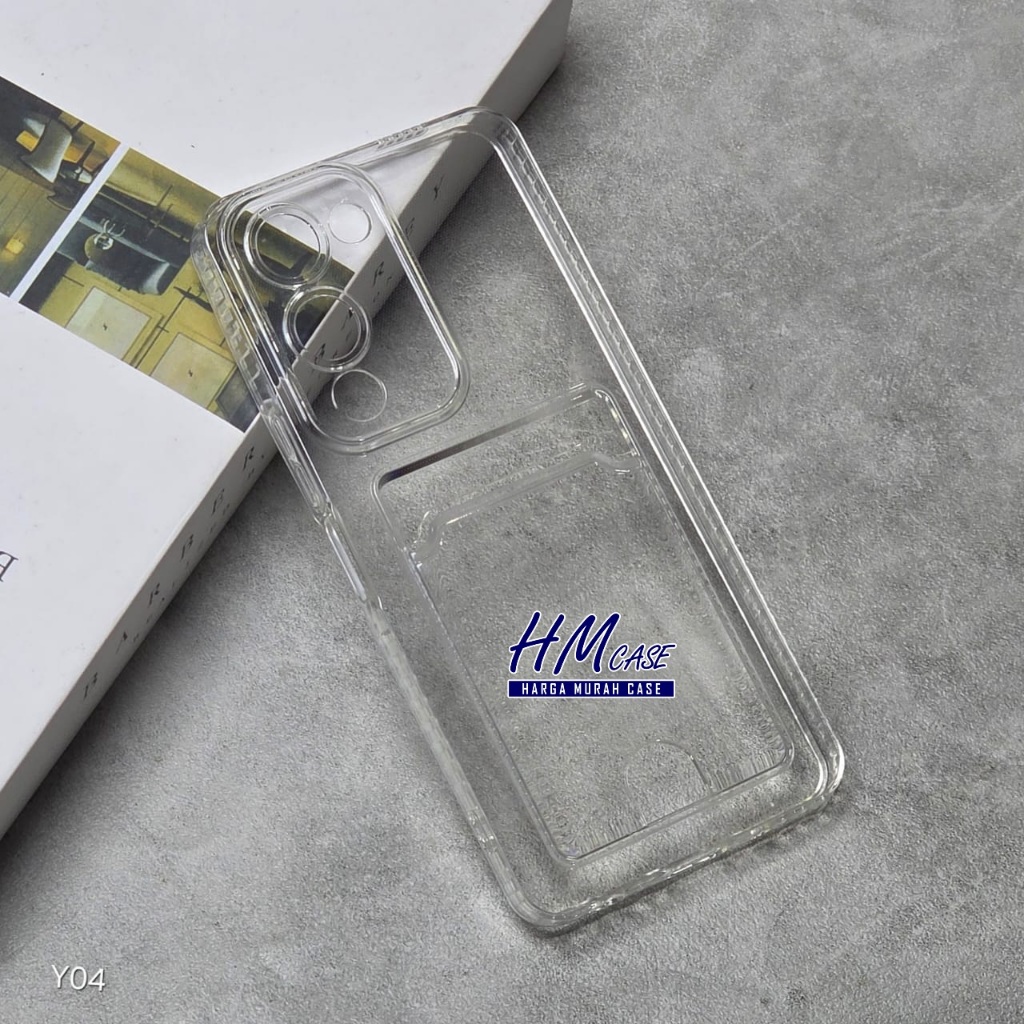 Vivo Y19S GT Vivo Y04S Vivo Y04 Case Card Slot / Clear Card Case Vivo Y19S GT Vivo Y04S Vivo Y04