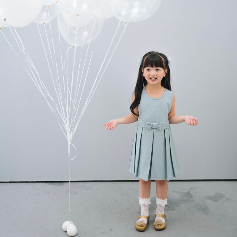 KIDDIEPODS - Iris Dress / Iris Dress for Girls / Iris Dress for Girls 1-10 ปี