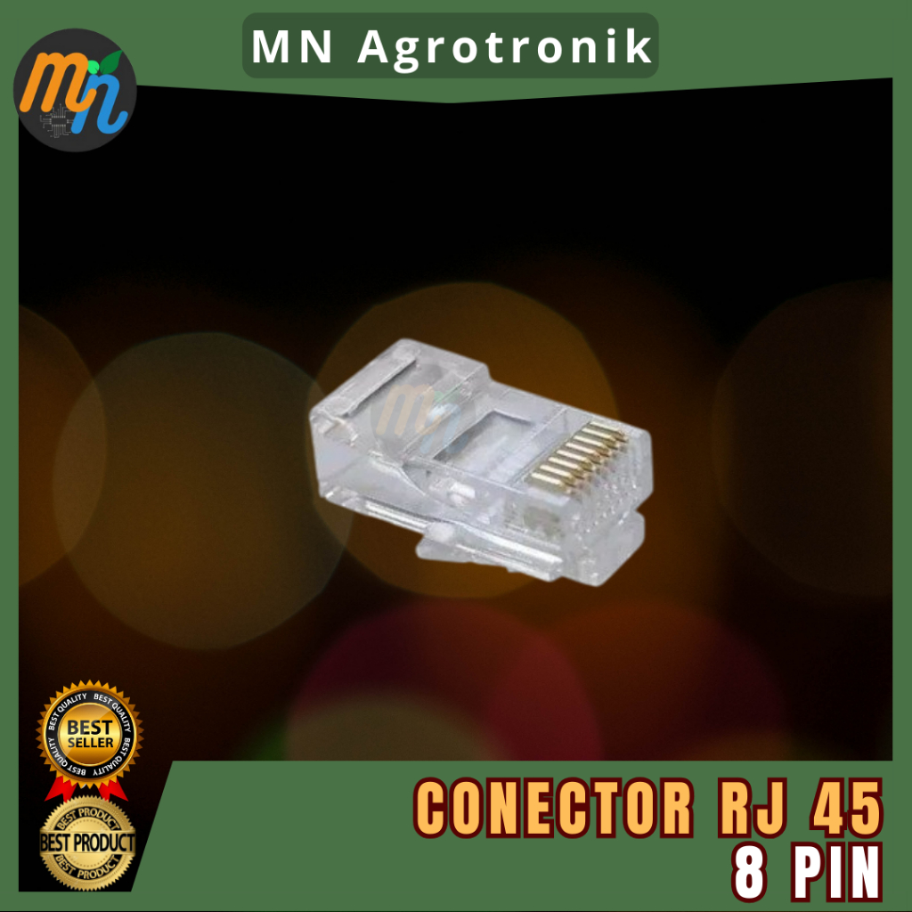 RJ 45 8 PIN CONECTOR - ขายปลีก