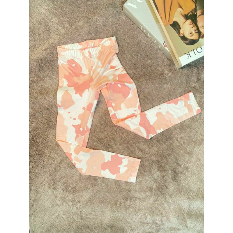 กางเกงเลกกิ้งเด็กผู้หญิง ไซส์คู่มือ GAp มีคําอธิบาย