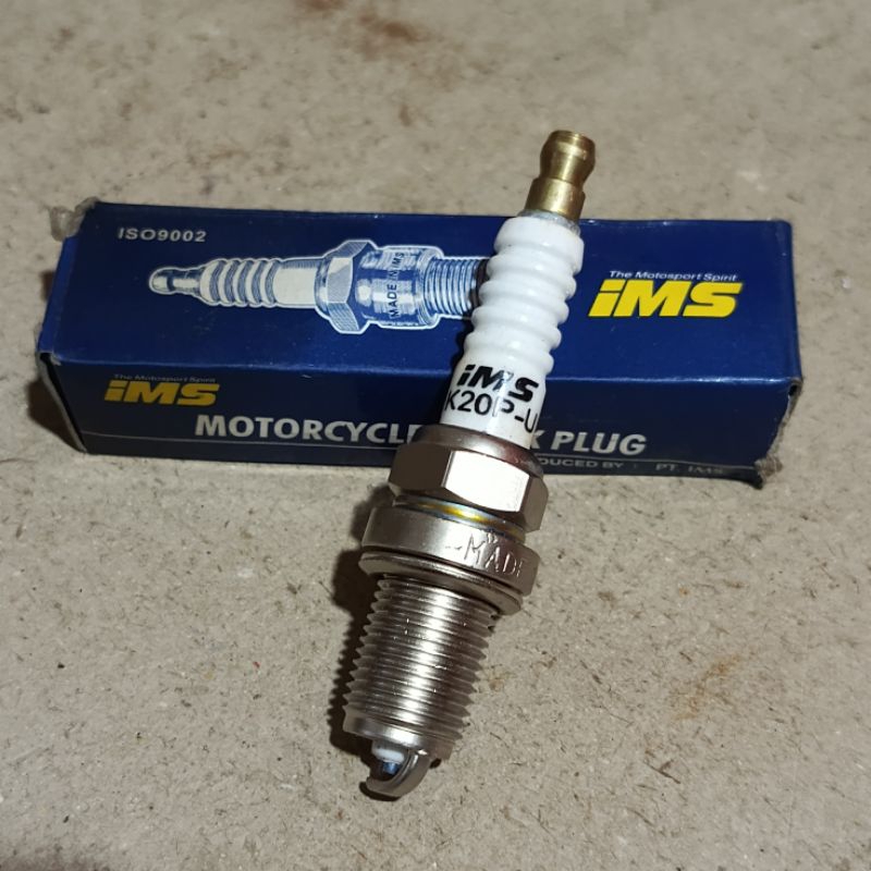 (9I) SATRIA 2T 2-STOKE SPARK PLUG IMS K20P-V รถจักรยานยนต์ Satria 2T Ninja RR GX รถ