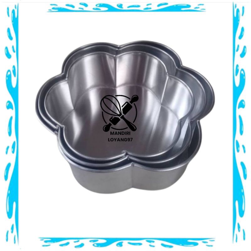 ซากุระวัดกระทะ 22cm, 20cm, 18cm ทําจากอลูมิเนียม