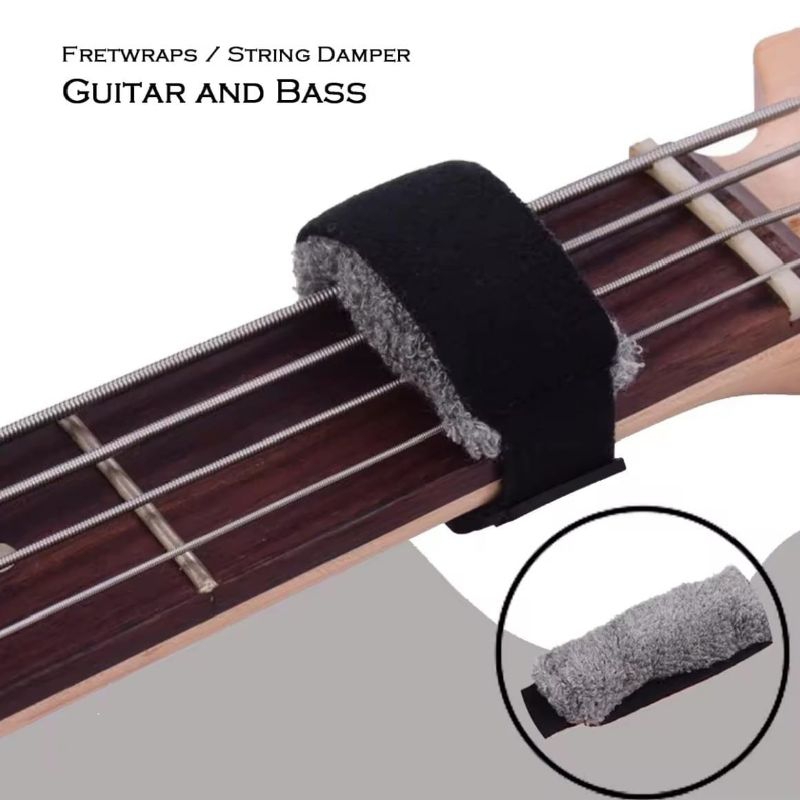 Fret Wrap Guitar Bass Damper Guitar String Damper