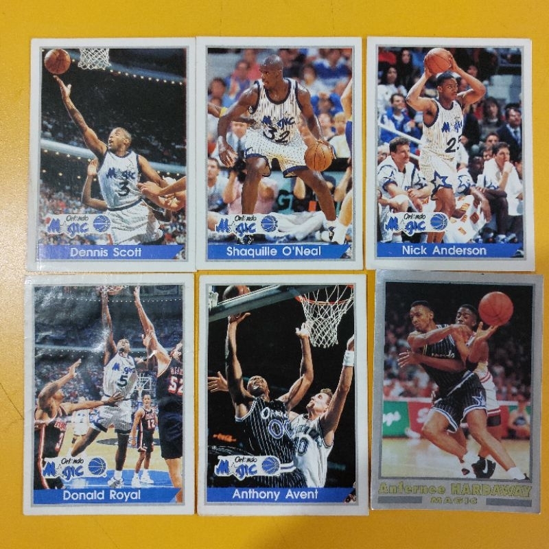 Panini Sticker Orlando Magic 94/95 การ์ดสะสม
