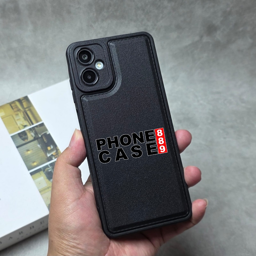 SAMSUNG A06 5G CASE LEATHER PRO BLACK CASE BLACK SAMSUNG A06 5G