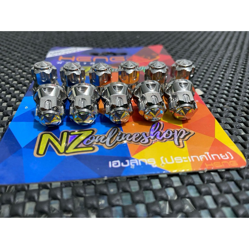 NUT HEAD M8 DRAT 12 STAINLESS HENG STAR