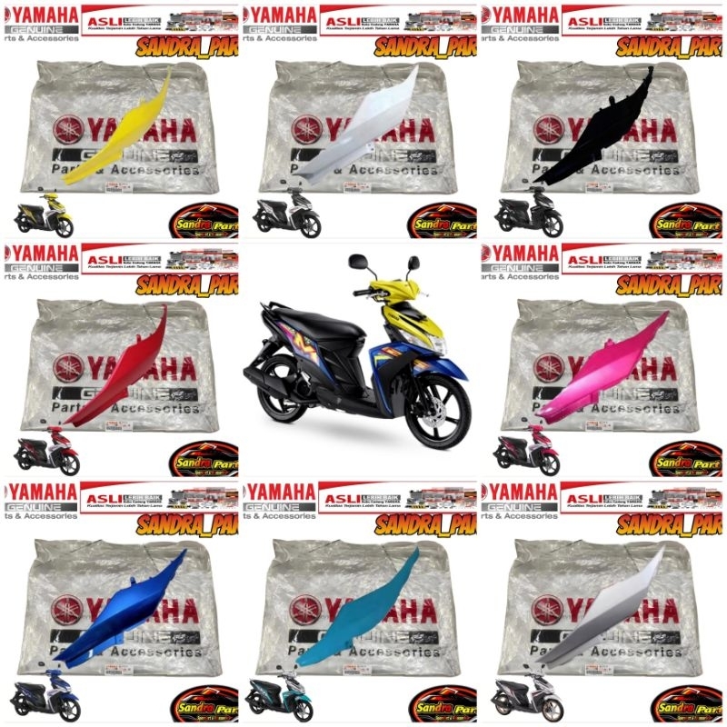 REAR BODY COVER MIO M3 125 MIO Z RIGHT ซ้าย (PRICE NEXT) ORIGINAL YAMAHA 2PH-F17211-00 2PH-F1711-00