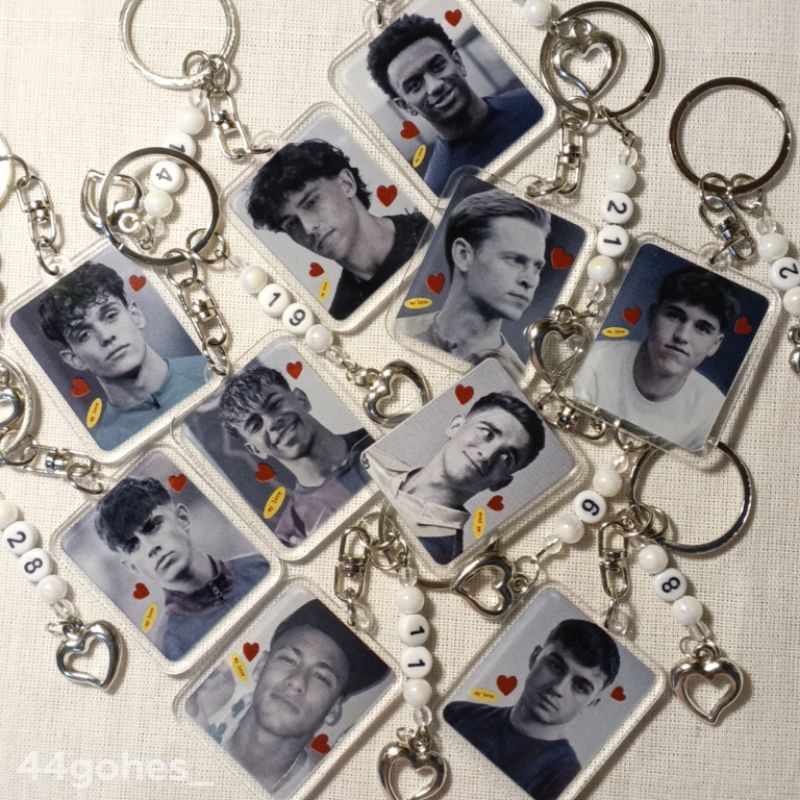 พวงกุญแจ Barca Boys BnW by44gohes