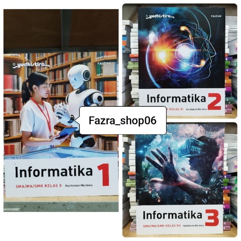 ใหม่ Informales Book ICT REVISION SMA MA Class 1 10 X, 2 11 XI, 3 12 XII Yudhistira หลักสูตรอิสระ