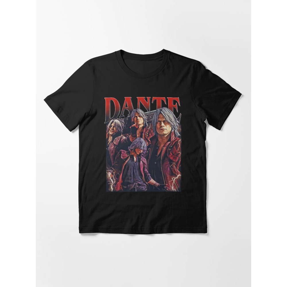 เสื้อยืด Game Dante Devil May Cry Vintage Essential
