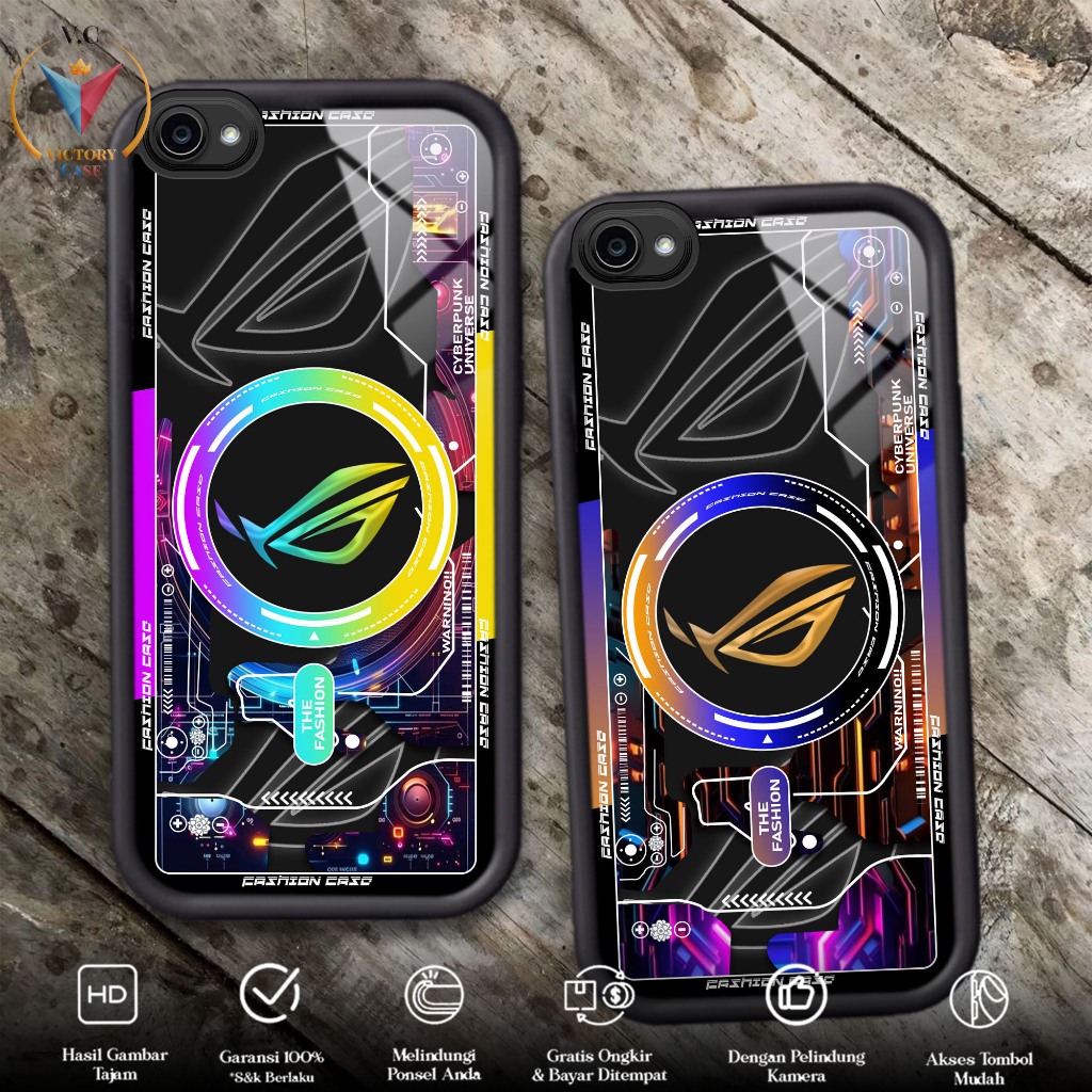 HP Glossy Softcase เคสโทรศัพท์สําหรับ VIVO Y55 LAMA Y55S LAMA 2017 Y55L ROG ซิลิโคนแก้วพรีเมี่ยมเคสโ