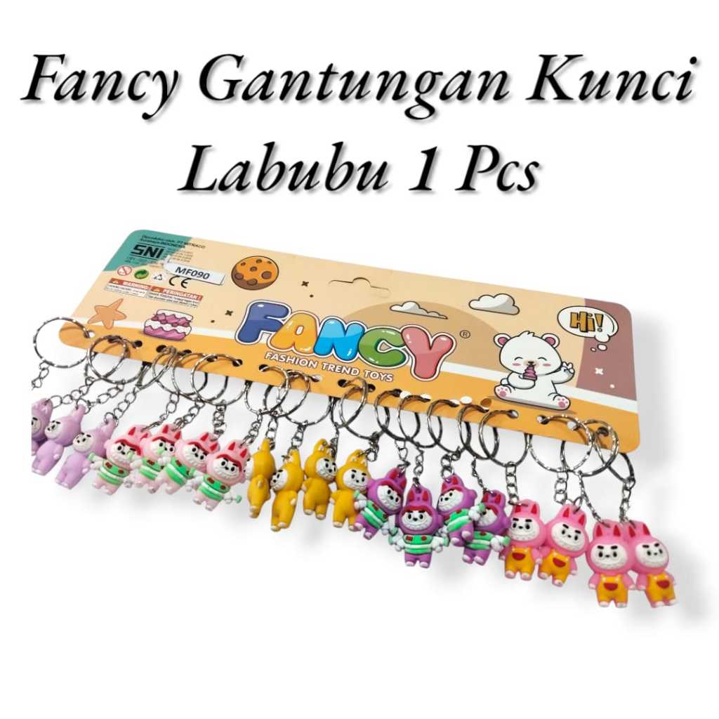 GANTUNGAN AS888 - ตัวละครฟักทองพวงกุญแจขนาดเล็กแฟนซี 1 ชิ้น