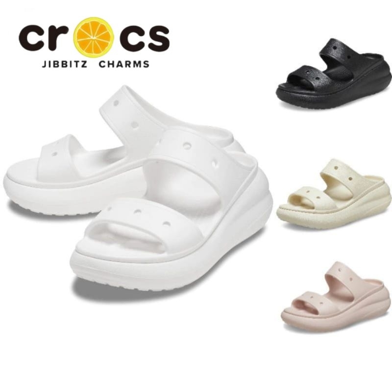 รองเท้าแตะผู้หญิง CROCS CLASSIC CRUSH SLIDE