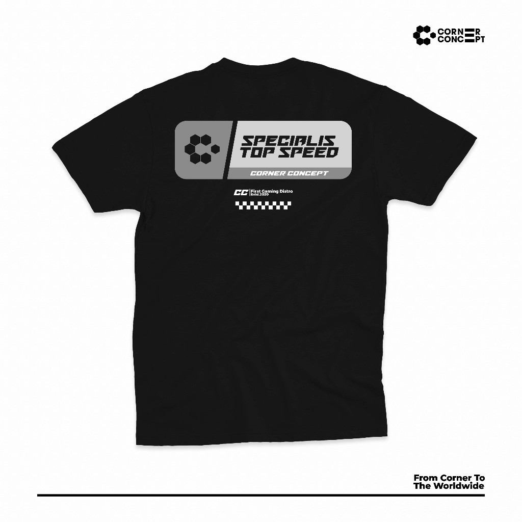 Corner Concept Tshirt - Specialist Top Speed - บุคลิกภาพเริ่มต้นที่นี่