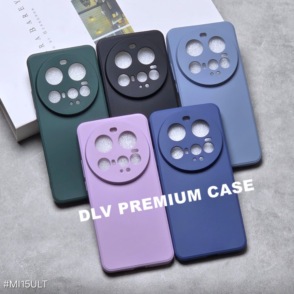XIAOMI 15 ULTRA CASE MACAROON SQUARE EDGE SOFT CASE LIQUID EDGE XIAOMI 15 ULTRA MS-1