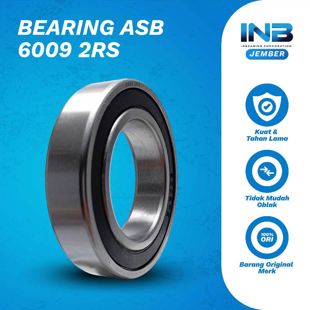 แบริ่งทะเลสาบ 6009 2rs ASB แบริ่งล้อหลัง Viar Karya 300cc INB Original ASB INB JEMBER