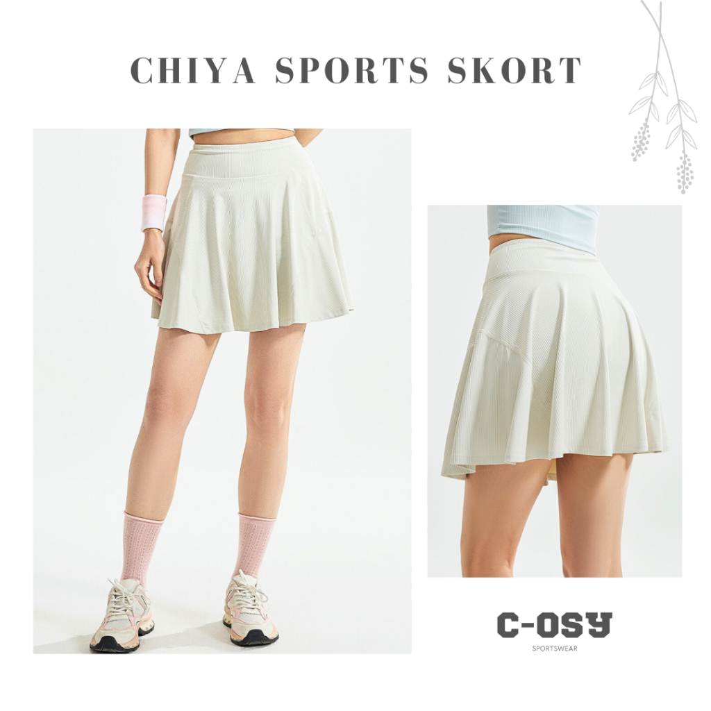 COSY - CHIYA Sports Skort (S-XXL) กระโปรงเทนนิสกอล์ฟ