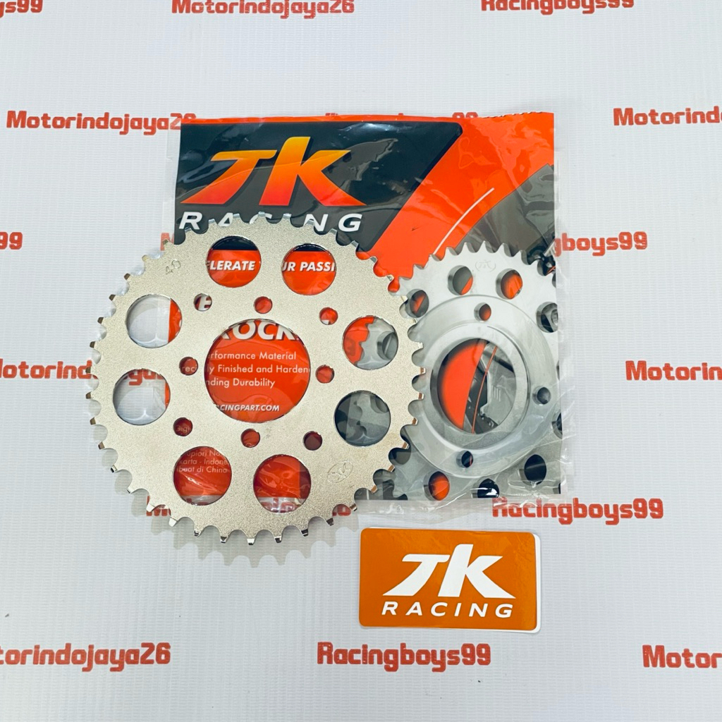 เกียร์ด้านหลัง 415 TK RACING SATRIA 2-STOKE SMASH SATRIA FU 150 OLD ใหม่ SHOGUN