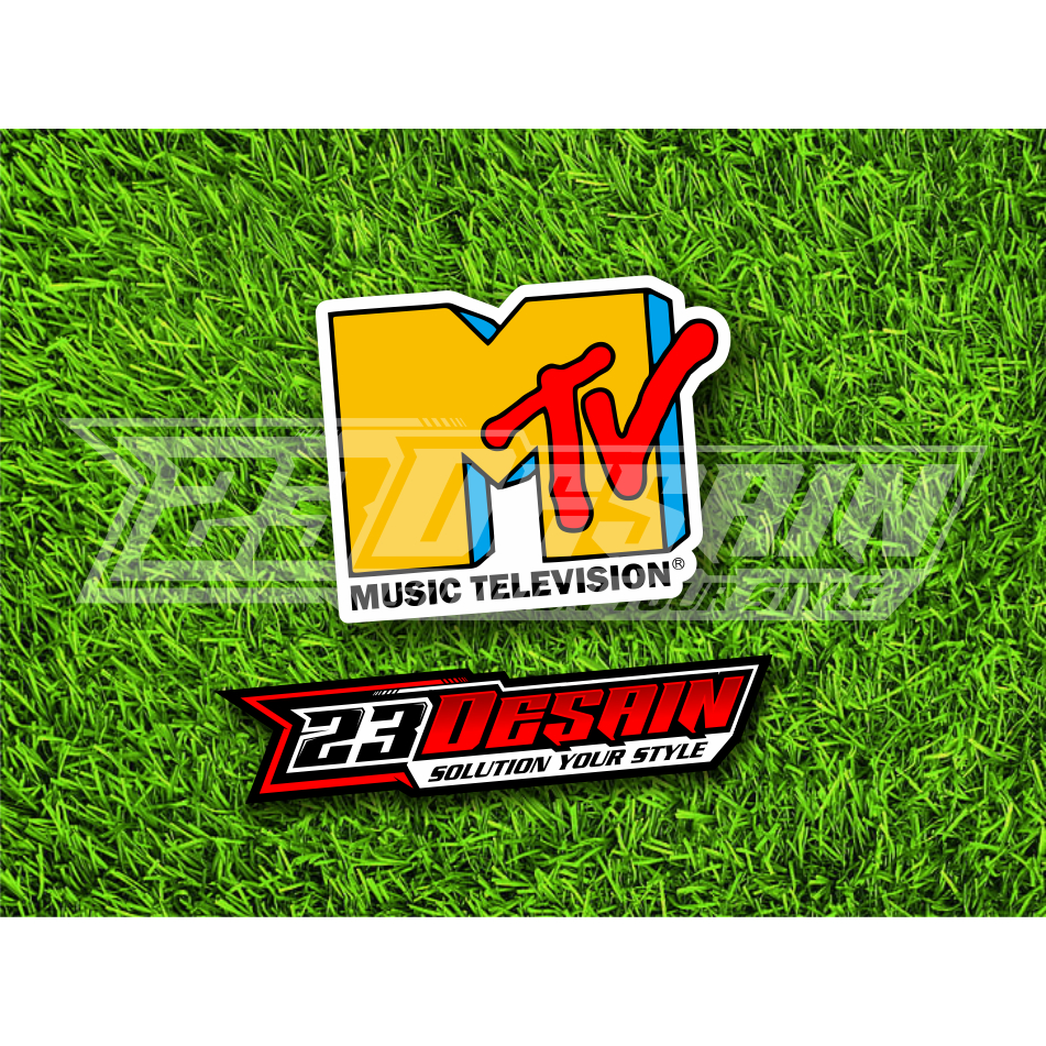 M TV STICKERS MTV สติ๊กเกอร์ EFFECTIVE MTV
