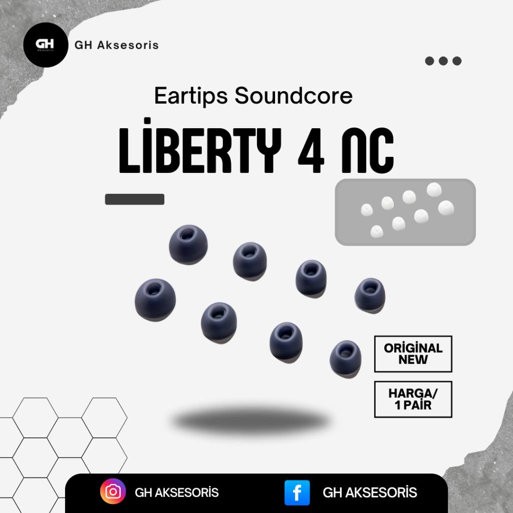จุกหูฟัง Soundcore Liberty 4NC เดิม คู่ละ