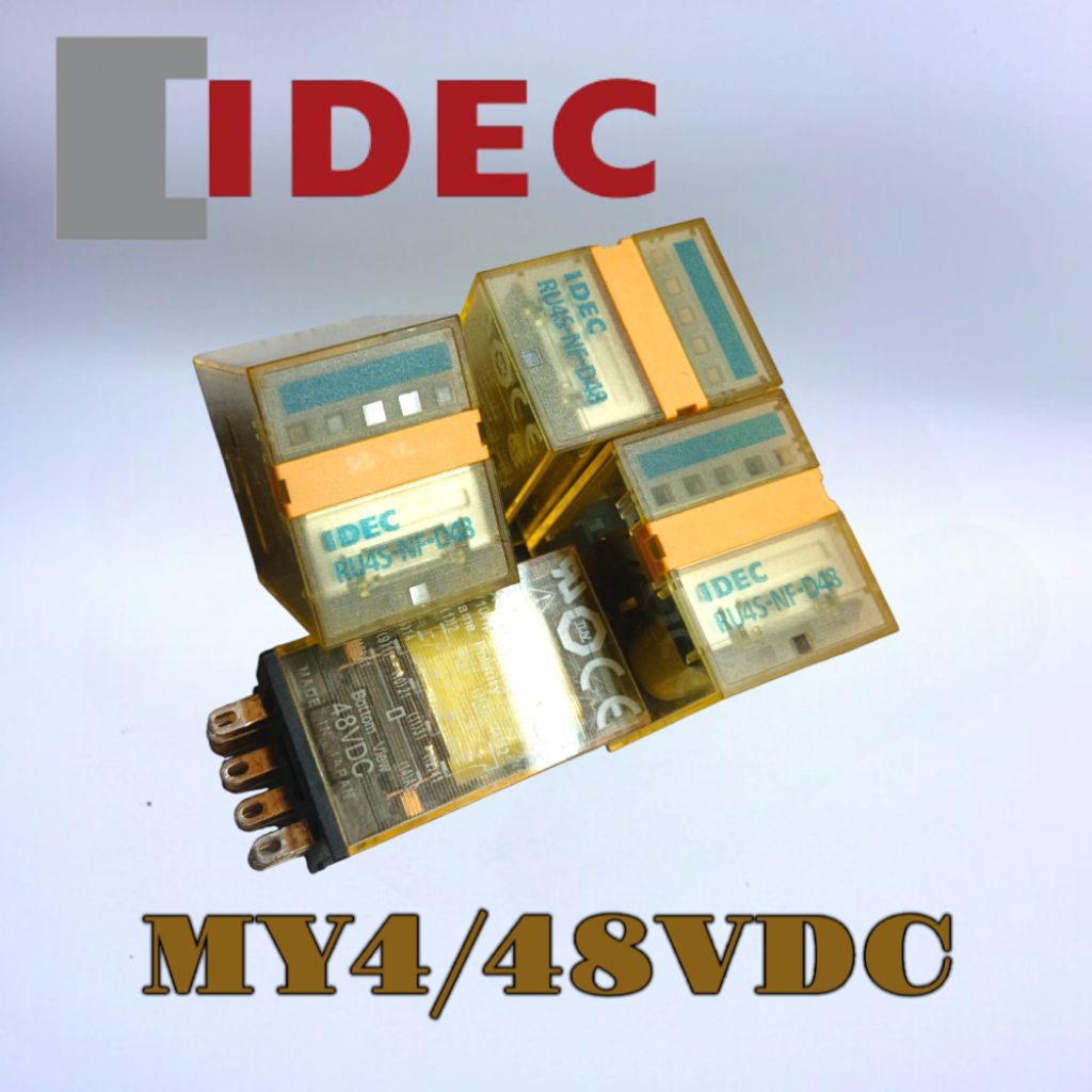 MY4 IDEC RELAY 14 FEET 48VDC