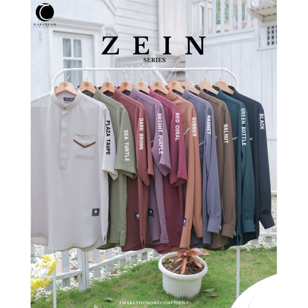 เสื้อคลุม ZEIN โดย Habisyah อินโดนีเซีย