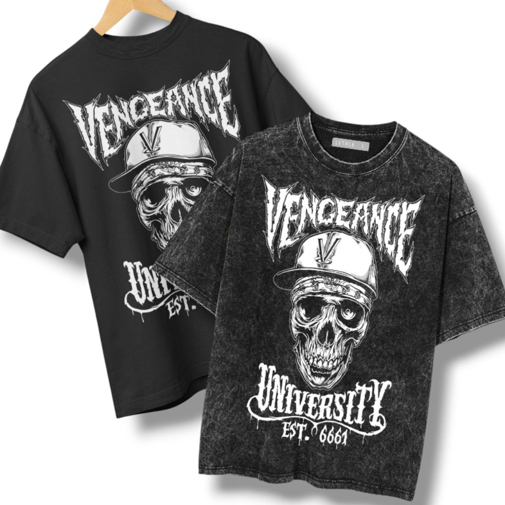 Chaos Tribute Zacky Vengeance – A7X Skull Streetwear "Vengeance University" Oversize