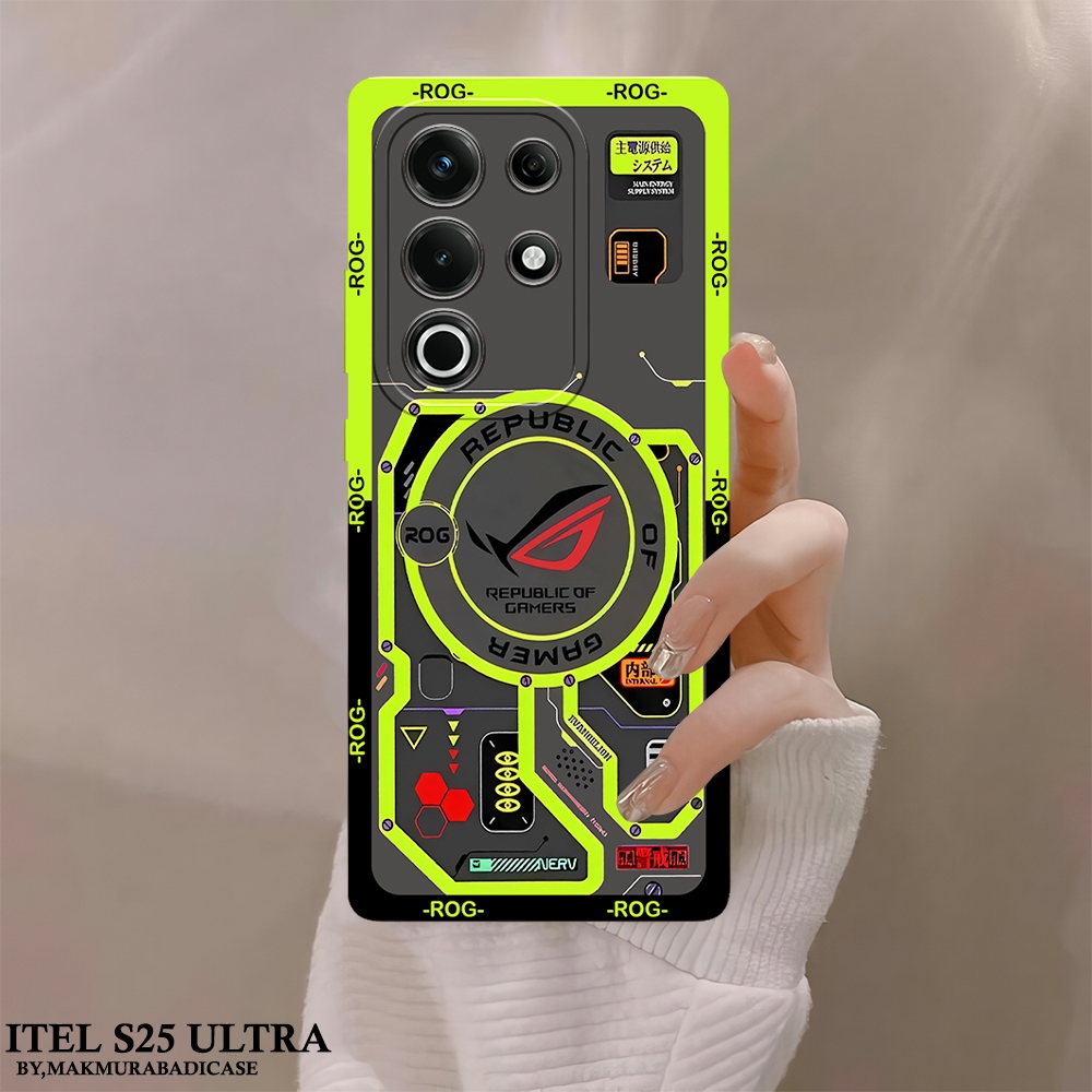 HP Softcase Itel S25 S26 ULTRA 2025 S25 S23 4G S23 Plus 4G RS4 Itel A50 A60 A60s A70 A80 P40 P65 - เ