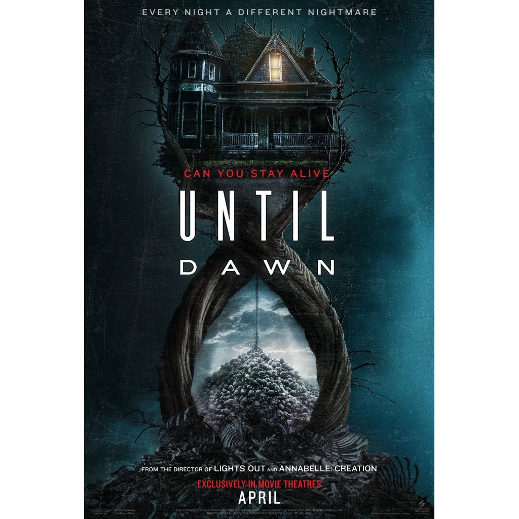 UNTIL DAWN DVD (2025)