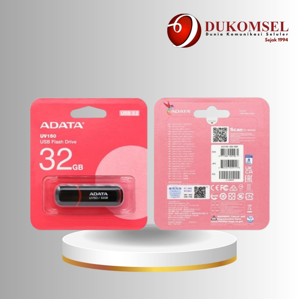 แฟลชไดร์ฟ Adata Uv150 32gb