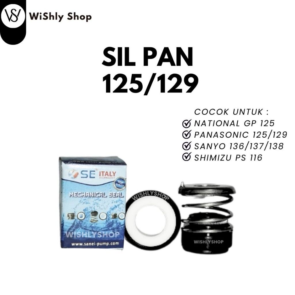 ซีล Panasonic 125 129/National GP 125 SAN-EI