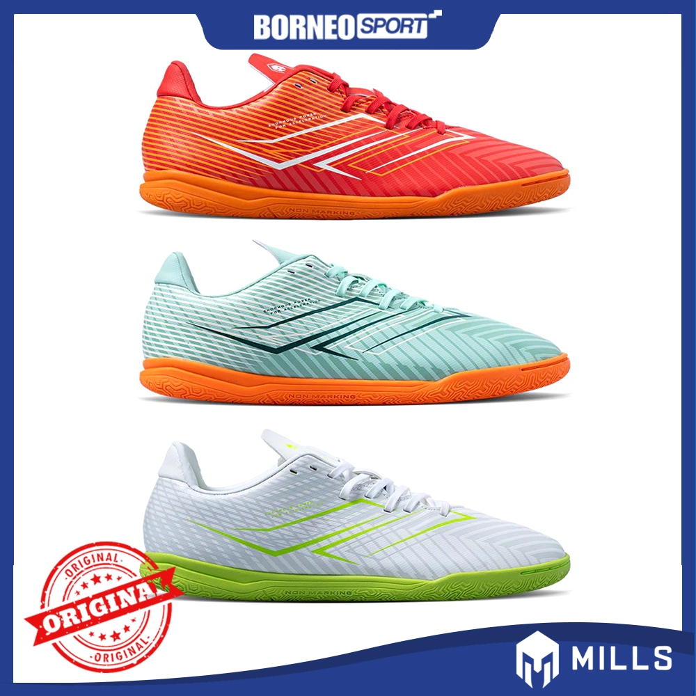 MILLS XYCLOPS HELIOS MATCH ในรองเท้า FUTSAL / รองเท้า MILLS FUTSAL ดั้งเดิม