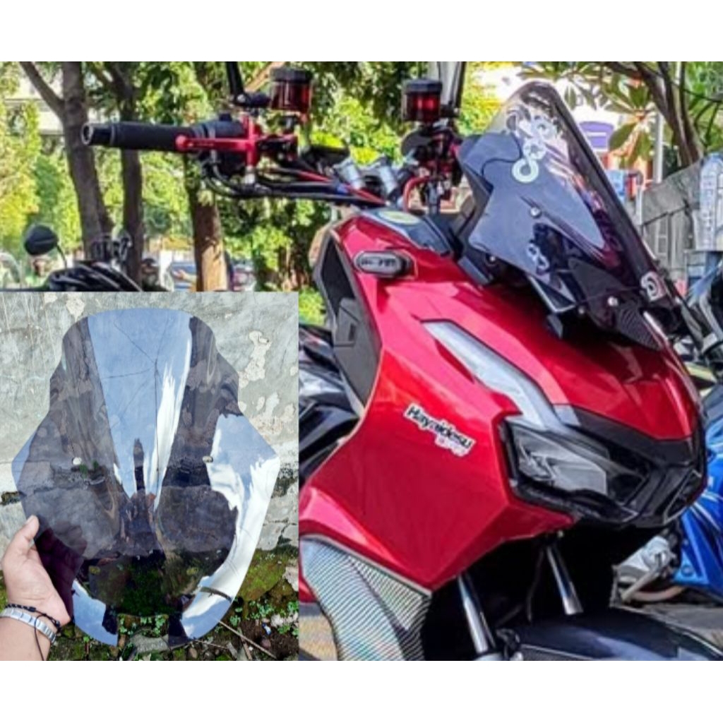HONDA ADV WINDSHIELD VISOR, HANDSOME JENONG MODEL