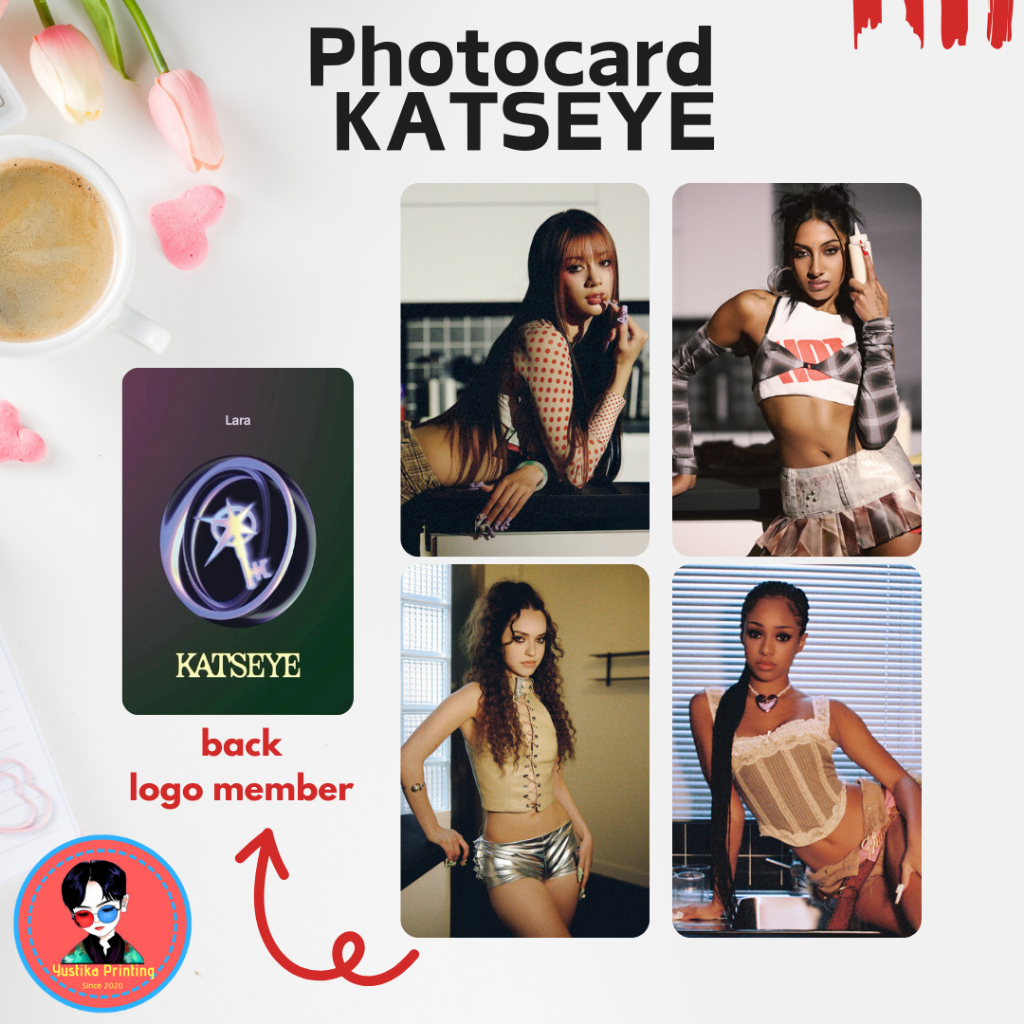 (ONE) Photocard Katseye Manon Daniela Megan Lara Sophia Yoonchae - แขนด้านในฟรี