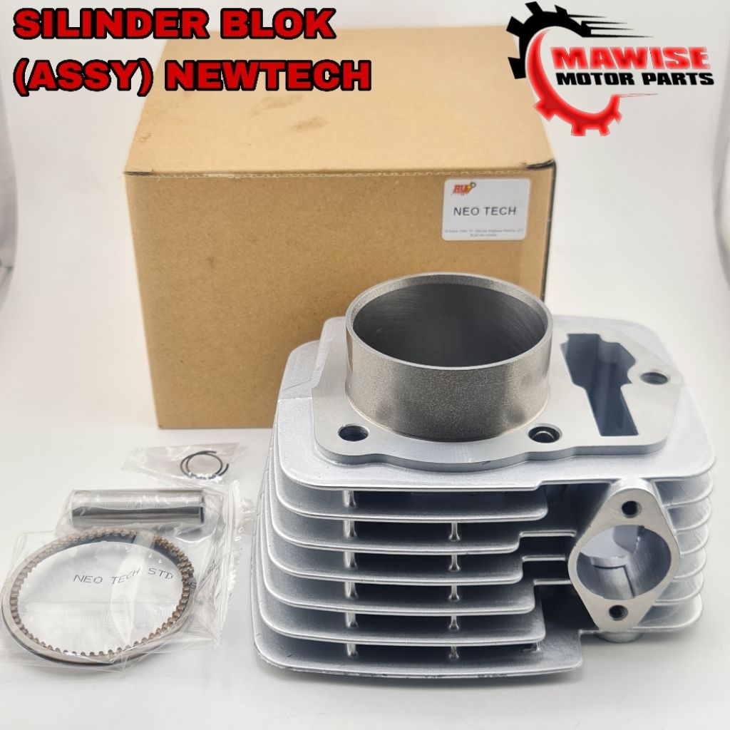 CYLINDER BLOCK ASSY NEWTECH - CYLINDER BLOCK SEHER ASSY NEWTECH MEGAPRO GLPRO NEOTECH GL MAX NEOTECH