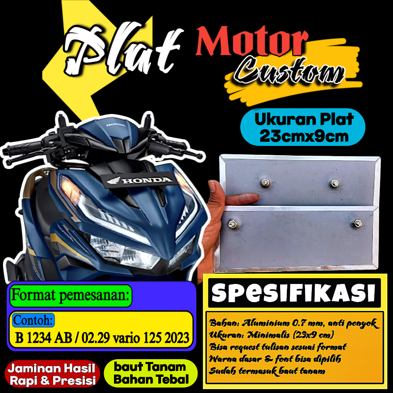 แผ่น MTR โลโก้ที่กําหนดเอง สลักเกลียวปลูก สติ๊กเกอร์ LATEST FONT FREE LIST