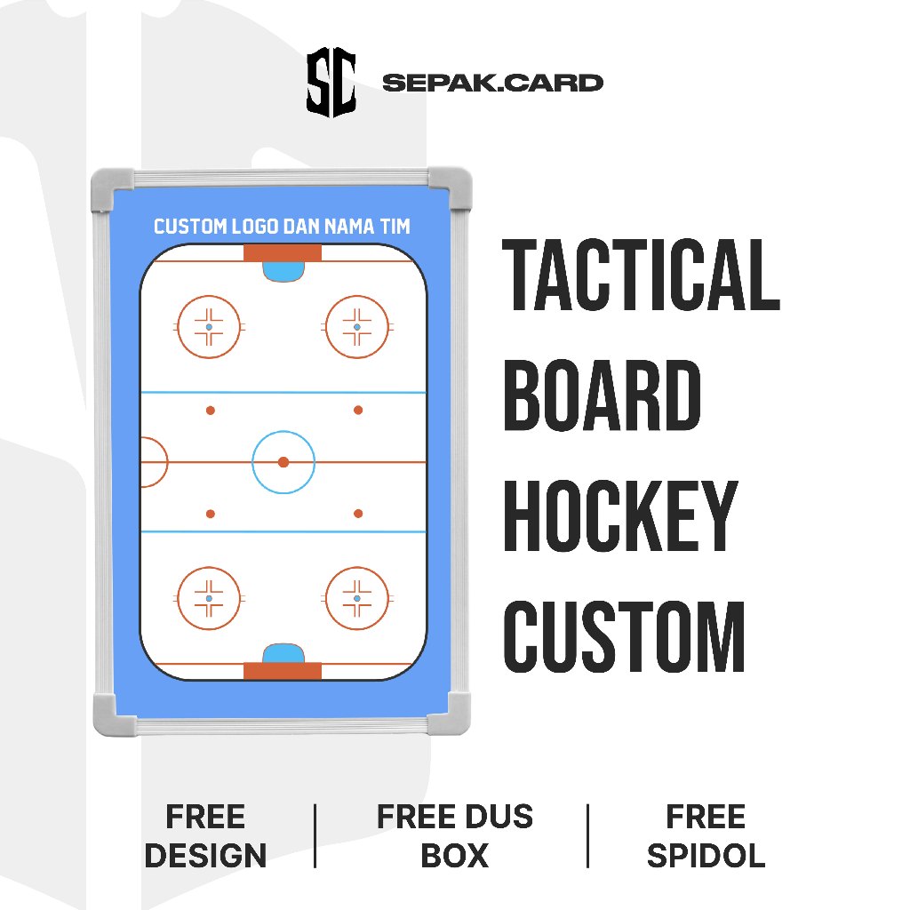 TACTICAL STRATEGY BOARD HOKI HOCKEY CUSTOM TEAM NAME | HOKi HOCKEY MAGNET PIN