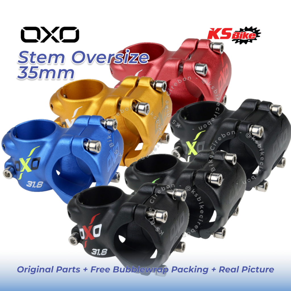 OXO Oversize 35mm Handle Stem MTB จักรยานเสือภูเขา Universal Handlebar คอ Mount KS จักรยาน Shop Cire