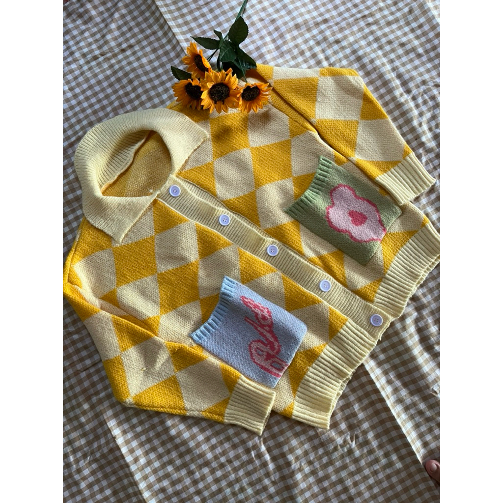 PRELOVE คาร์ดิแกน dahye โอเวอร์ไซส์