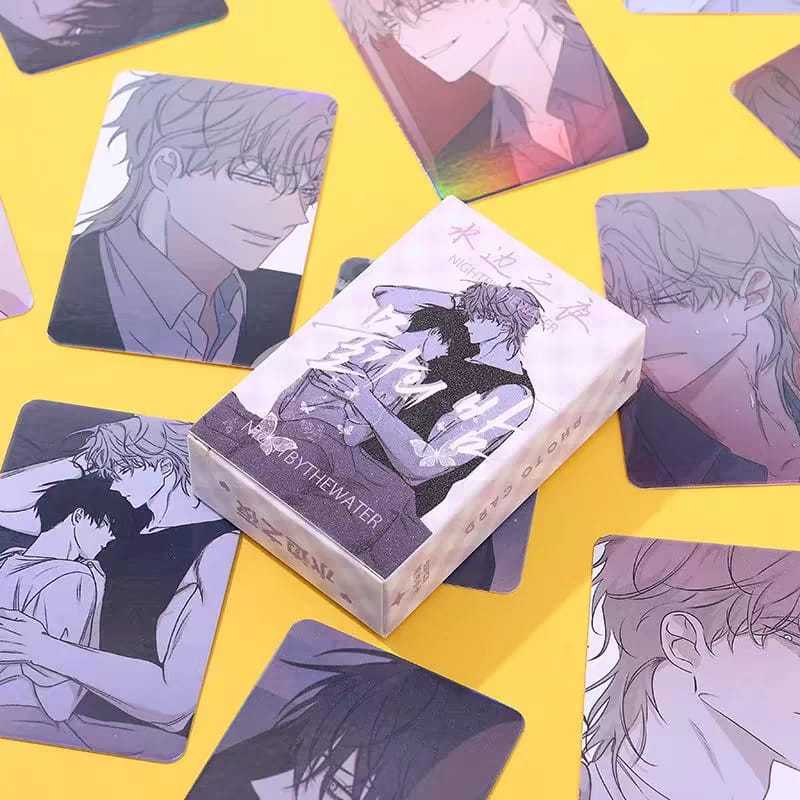 เนื้อหาพร้อม 55 ชิ้น - การ์ดโลโม่ Photocard Manhwa น้ําต่ําใน Twilight Kim Euihyun Yeo Taeju