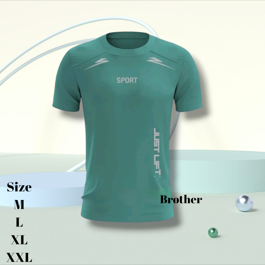ใหม่ล่าสุดผู้ชายและผู้หญิงกีฬา SLIM FIT GYM SHIRTS SHORT-SLEEVED FITNESS SHIRTS PLAIN SPORTS SHIRTS 