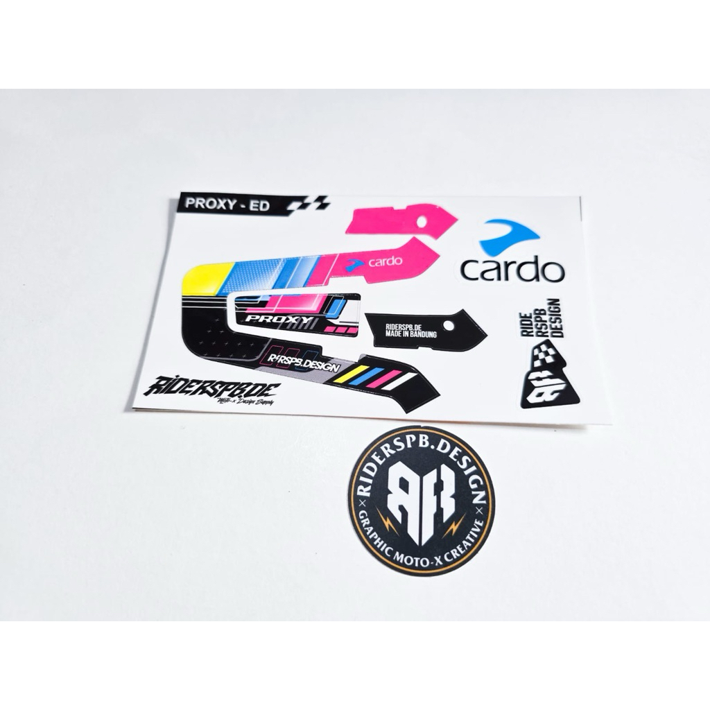 PROXY ED - สติ๊กเกอร์ DECAL SKINCOVER GARSKIN INTERCOM CARDO EDGE