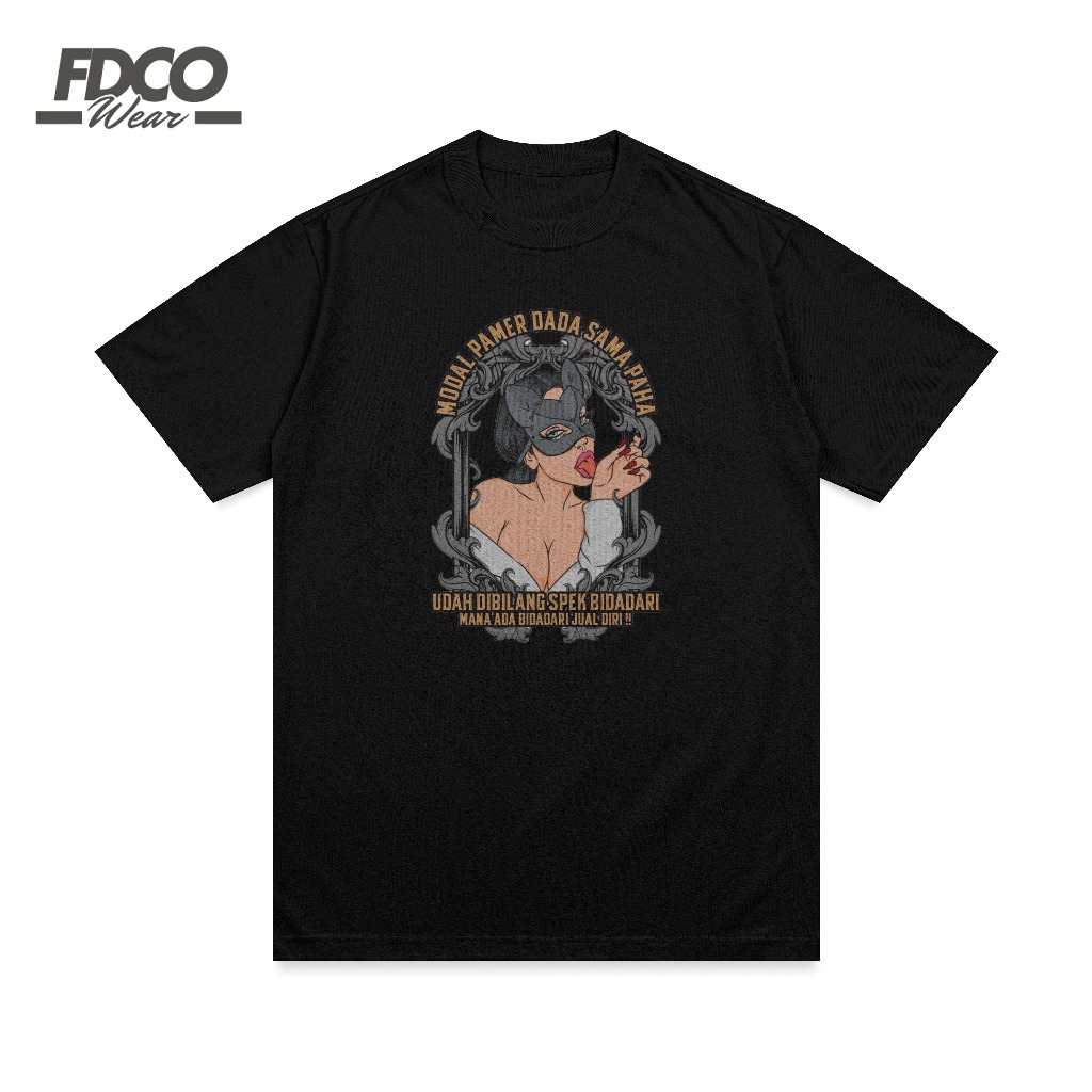 KATUN FDCO Wear - เสื้อยืด Distro พร้อมคํา Viral, Modal Pamer Thighs and Chest, วัสดุผ้าฝ้ายหวี 30s